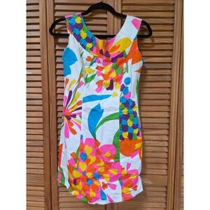 Vintage Waltah Clarke Floral Mini Dress